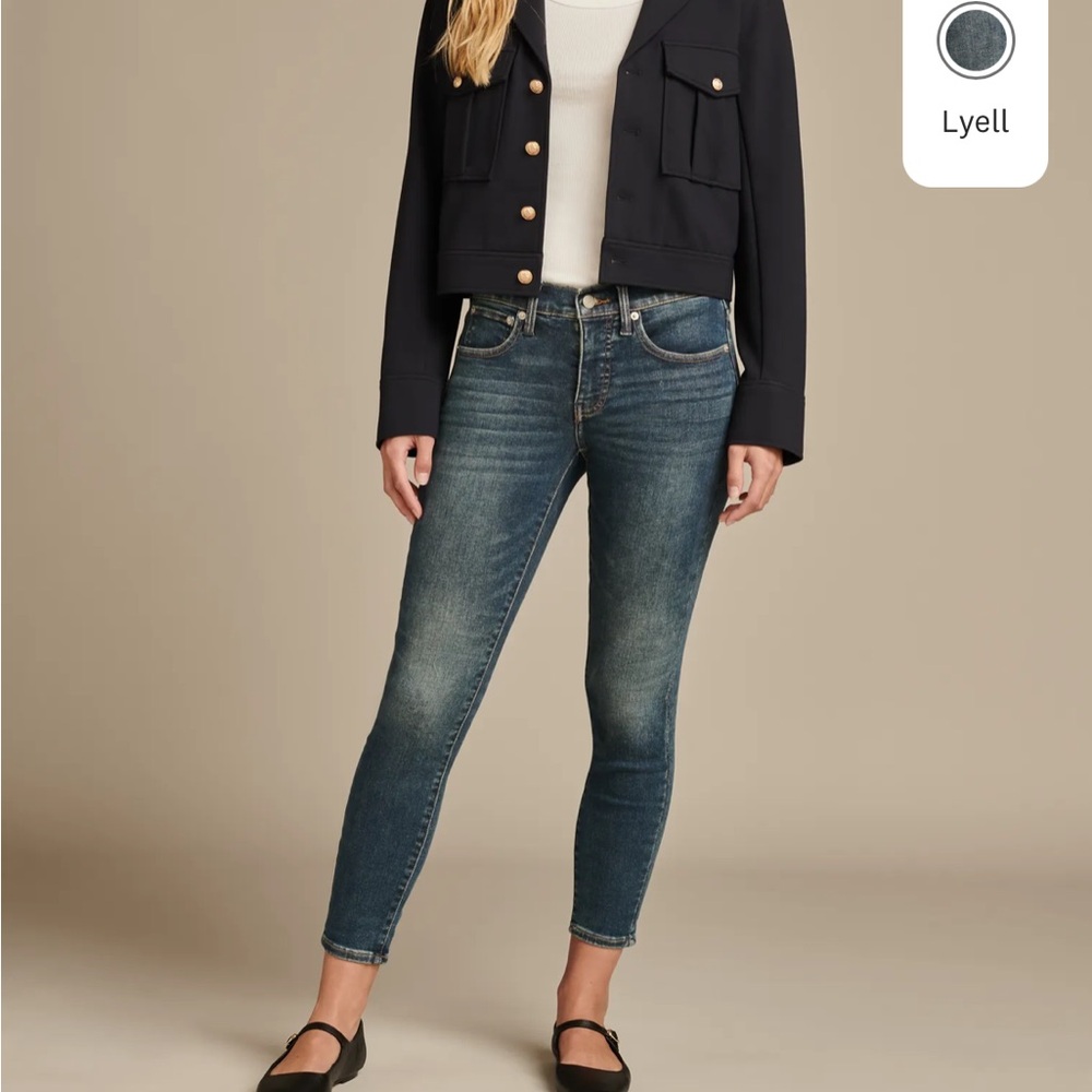 Lucky Brand Mid Rise Ava Skinny Jeans